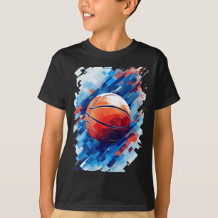 Camiseta Poster de Baloncesto Gráfico 1