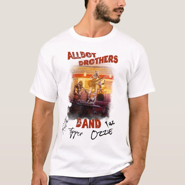 Camiseta Poster de Banda de Allbot Brothers (Anverso)