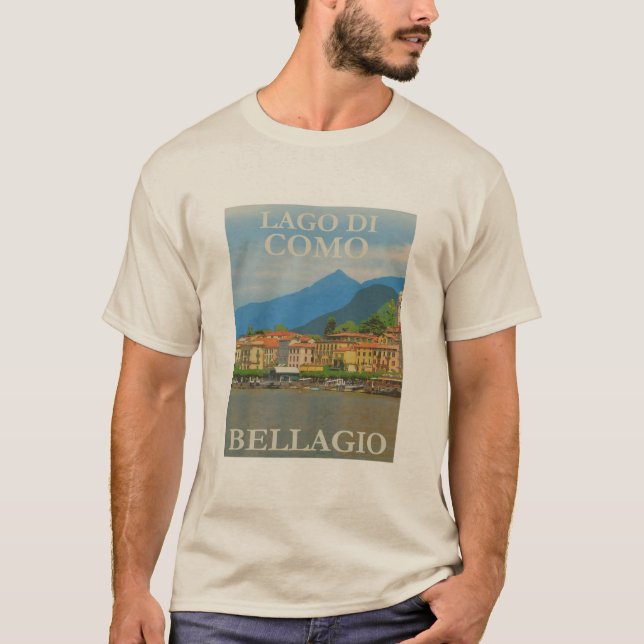 Camiseta Poster de Bellagio Italia (Anverso)