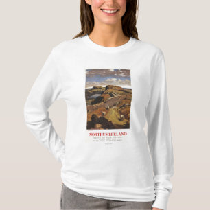 Camiseta Poster de British Rail de la pared y de las ovejas
