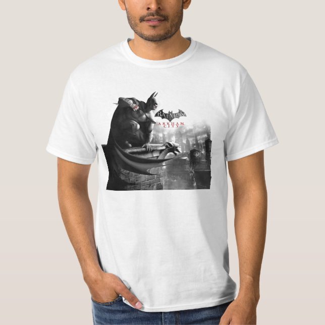 Camiseta POSTER de CA - Batman Gargoyle Ledge (Anverso)