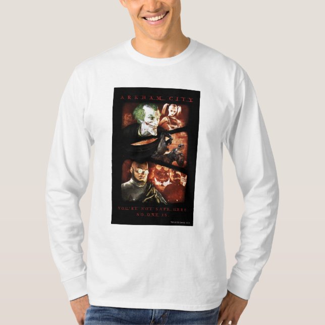 Camiseta POSTER de CA - No estás seguro aquí 2 (Anverso)