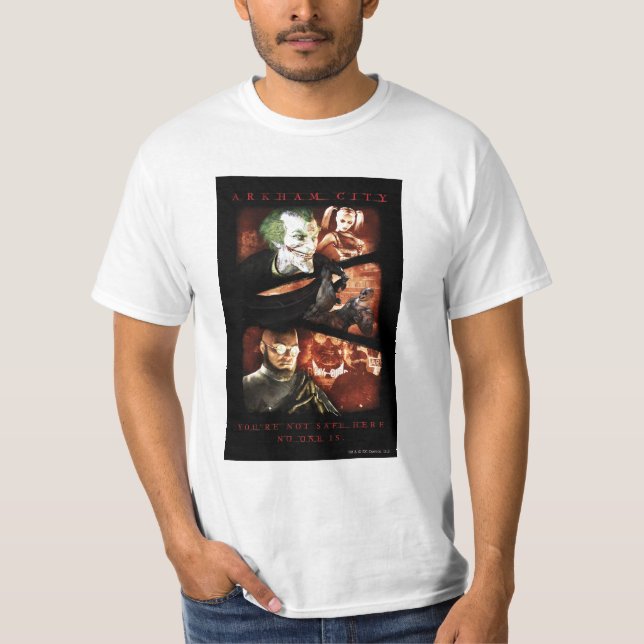Camiseta POSTER de CA - No estás seguro aquí 2 (Anverso)