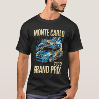 Camiseta Póster de carreras del Gran Premio de Monte Carlo