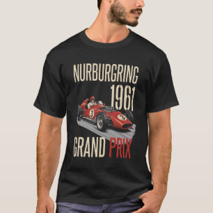 Camiseta Póster de carreras del Gran Premio Vintage de Nurb