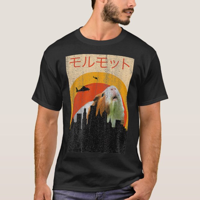 Camiseta Poster de cine japonés, Guinea vinícola, horror de (Anverso)