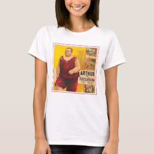 Camiseta Poster De Circo Vintage De Arthur El Niño Colosal