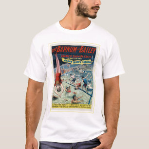 Camiseta Poster de circo vintage de Barnum y Bailey