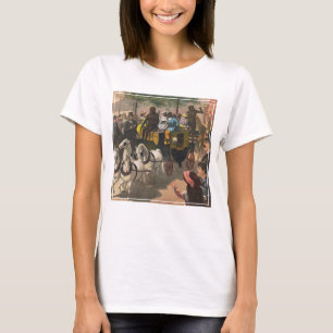 Camiseta Poster De Circo Vintage De Un Entrenador Impulsado