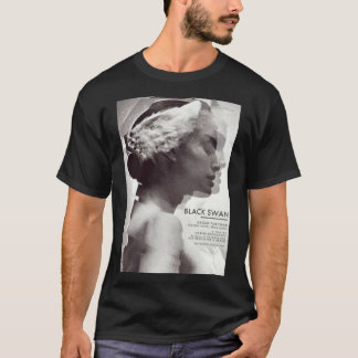 Camiseta Poster de cisne negro