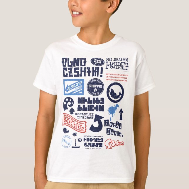 Camiseta Poster de combinación del logotipo del kanji de pl (Anverso)