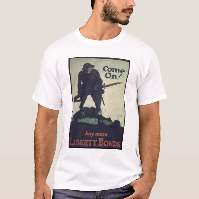 Camiseta Poster de Come_On^_Buy_More_Propaganda (Anverso)