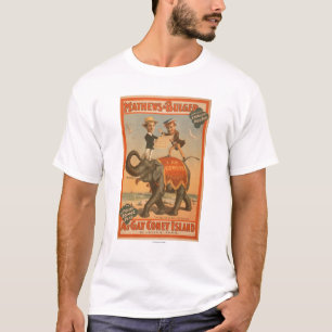 Camiseta poster de comedia musical de "gay Coney Island" #3