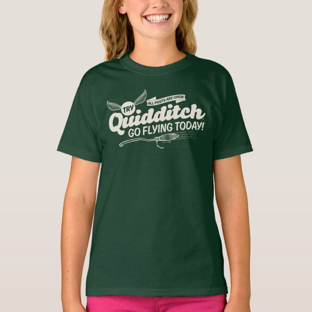 Camiseta POSTER de contratación de QUIDDITCH™ (Anverso)