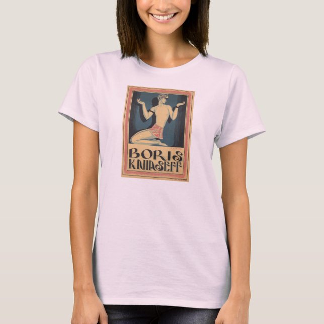 Camiseta Poster de danza de Vintage (Anverso)