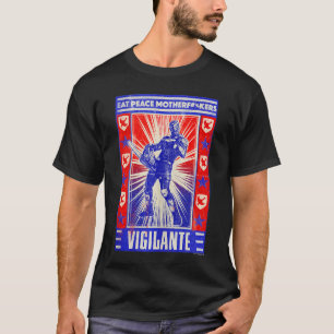 Camiseta Póster de DC Comics Peacemaker Vigilante Chainsaw 