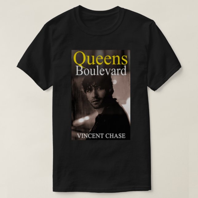 Camiseta Poster de diseño de Queens Boulevard Poster.png (Diseño del anverso)