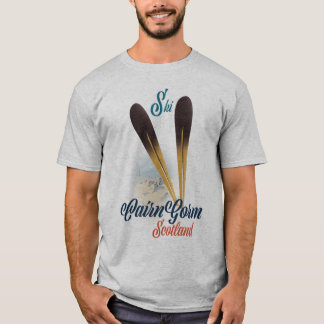 Camiseta Póster de esquí CairnGorm Escocia