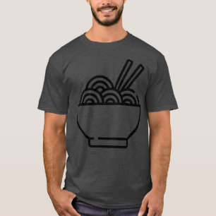 Camiseta Poster de fideos Ramen Art Anime Adolescentes Japo
