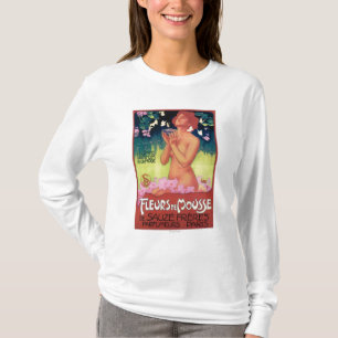 Camiseta Poster de Fleurs de Mousse Perfume