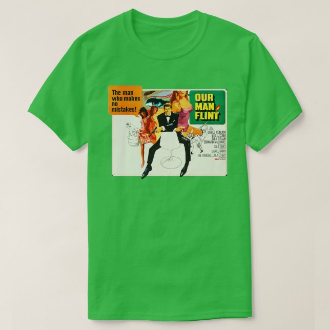 Camiseta Poster de Flint 1966 (Diseño del anverso)