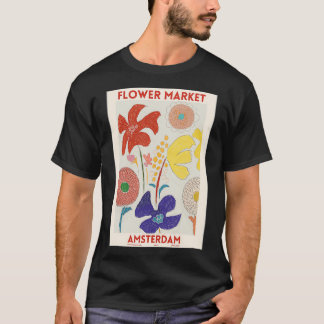 Camiseta Poster de Florist Markets Amsterdam