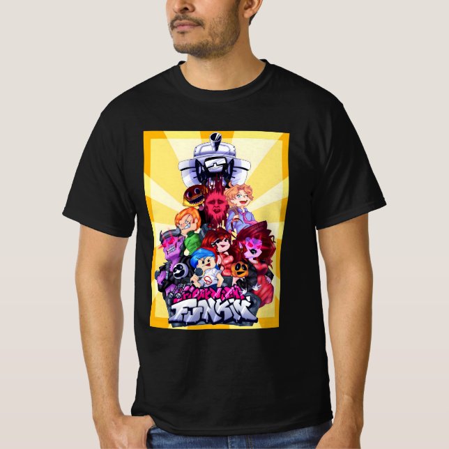 Camiseta "poster de Funkin de la noche del viernes" (Anverso)