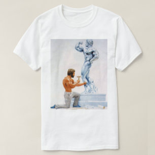 Camiseta Poster de gimnasia para la construcción de cuerpos