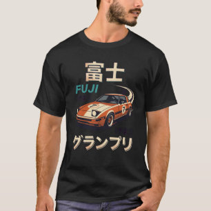 Camiseta Póster de Grand Prix de carreras vintage Fuji 1983