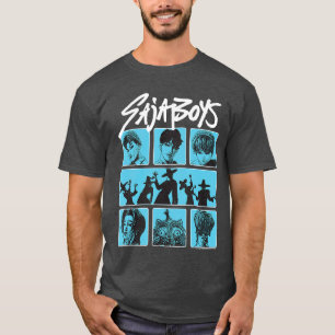 Camiseta Póster de Grupo de Demonios Saja Boys de Halloween
