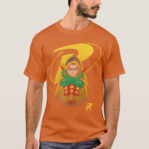 Camiseta póster de héroe de DC Comics Batman Under the Red