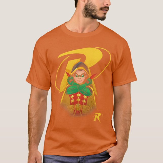 Camiseta póster de héroe de DC Comics Batman Under the Red  (Anverso)
