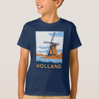 Poster de Holanda del vintage