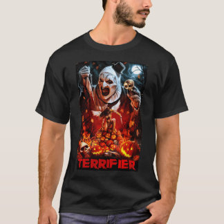 Camiseta Poster de horror aterrador