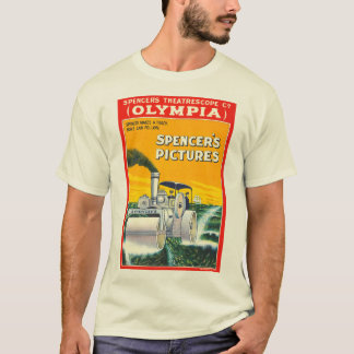 Camiseta Poster de imágenes de filmadores de acero de Spenc