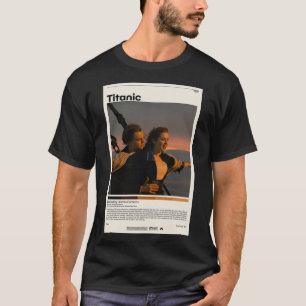 Camiseta Poster de impresión Titanic Movie Poster