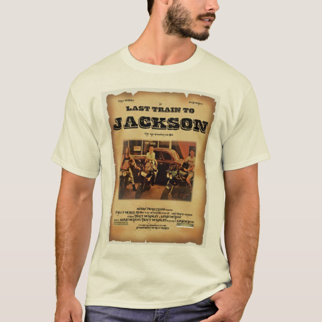 Camiseta poster de Jackson del bwom (Anverso)