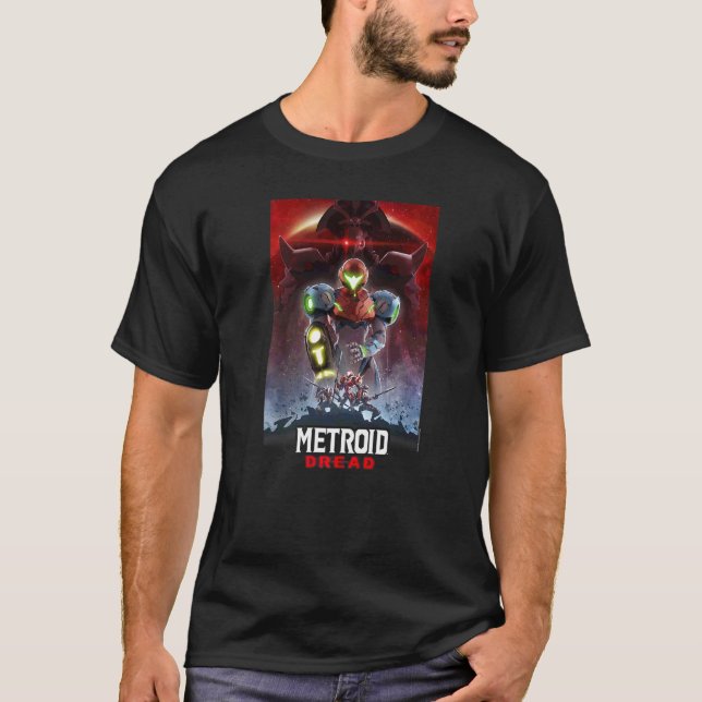 Camiseta Poster de juegos para grupos galácticos de lesión  (Anverso)