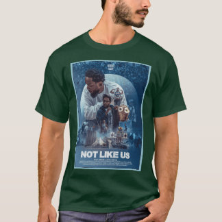 Camiseta Póster de Kendrick Lamar No Como Nosotros