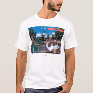 Camiseta Poster de la cesta del huevo del mundo