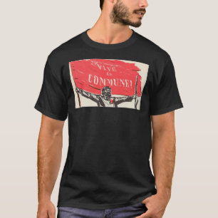 Camiseta Poster de la Comuna de París - Postal Vive Le Comm