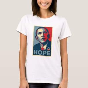 Camiseta Poster de la esperanza de Barack Obama