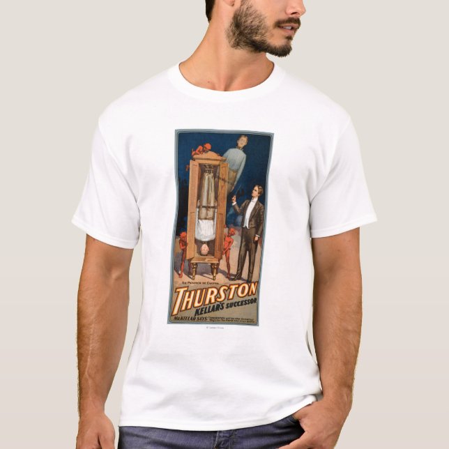 Camiseta Poster de la magia del sucesor de Thurston Kellar (Anverso)