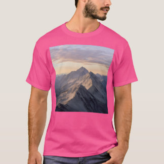 Camiseta Poster de la naturaleza paisajista de las montañas