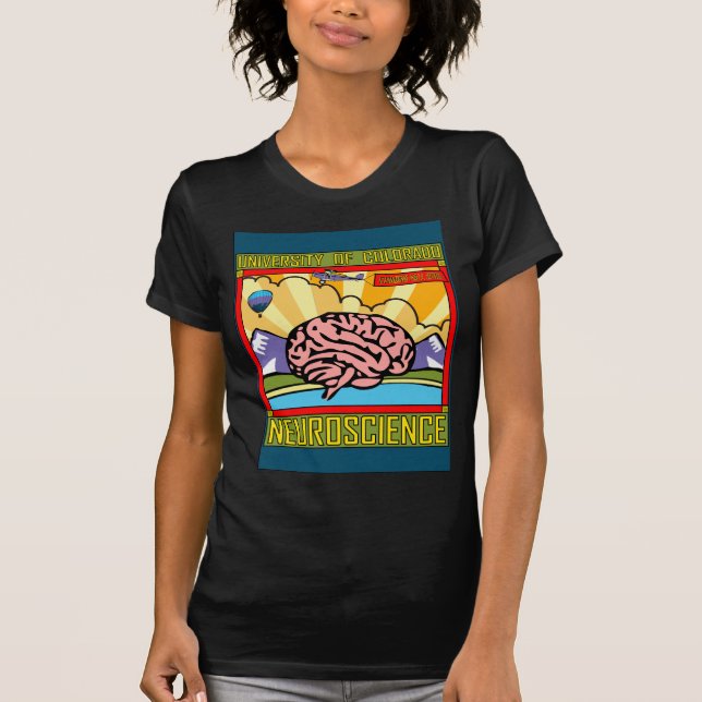 Camiseta Poster de la neurología (Anverso)