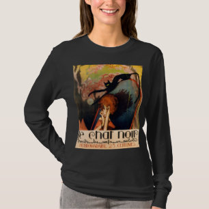 Camiseta Póster de la obra de teatro Le chat noir 1922 henr