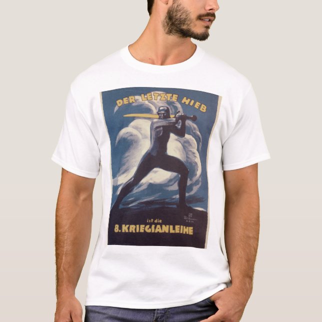 Camiseta Poster de la propaganda de Kriegianleihe (Anverso)