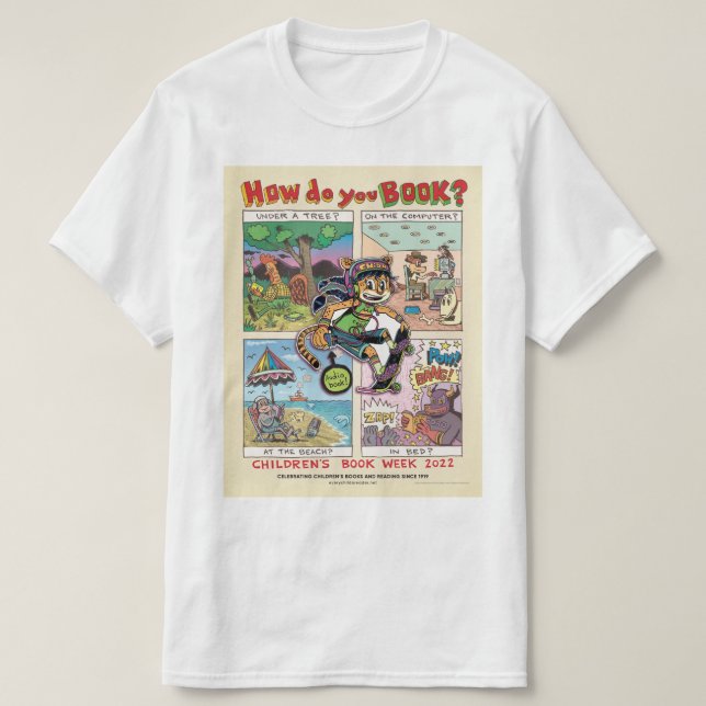 Camiseta Poster de la Semana del Libro Infantil 20 (Diseño del anverso)