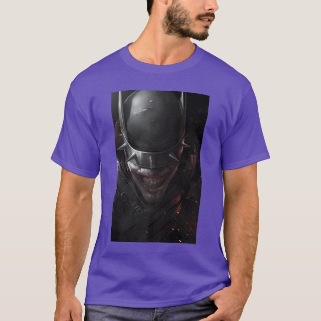 Camiseta Póster de la sonrisa del Joker de DC Comics Batman (Anverso)