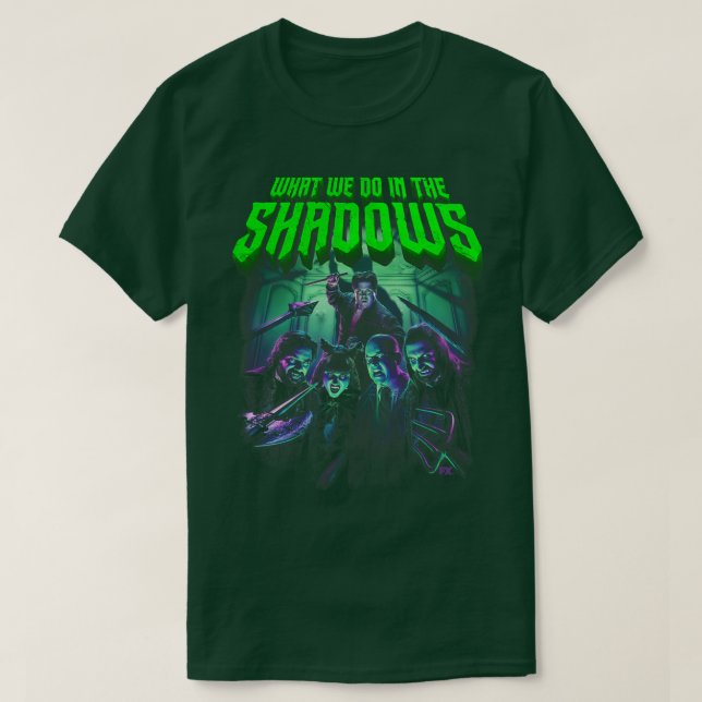Camiseta poster de la temporada 2 de las sombras (Diseño del anverso)